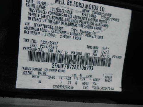 2010 Ford Crown Victoria Police Interceptor POLICE AUCTION - NO RESERVE, image 4