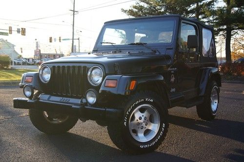 1999 jeep wrangler sahara sport utility 2-door 4.0l