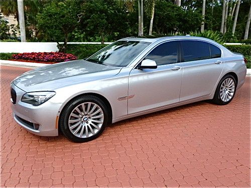 Bmw 750li factory warranty 1-owner luxury package loaded like new $100,000 msrp