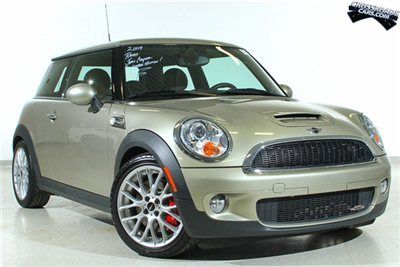 09 mini cooper john cooper works 6-spd coupe 1.6l turbo 45k 17" rims pkgs crcars