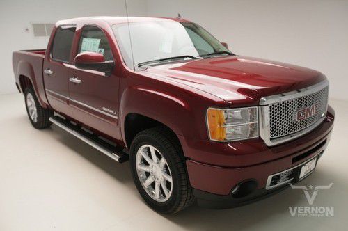 2013 denali crew awd navigation sunroof leather heated rear dvd v8 vortec