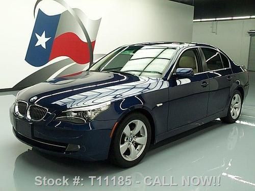 2008 bmw 528i sedan auto htd leather sunroof nav 75k mi texas direct auto