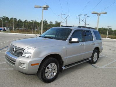 2006 mercury mountaneer 4.0l v6 awd luxury suv leather moonroof clean carfax a+