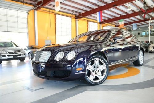 06 bentley continental flying spur awd 38k nav pdc cam keyless vent rear ac