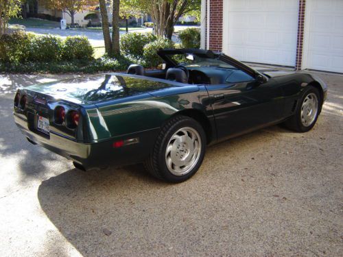 1996 chevrolet corvette convertible lt4 6-speed