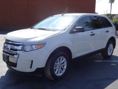 2013 ford edge se damaged repairable salvage rebuilder fixable runs! must see!