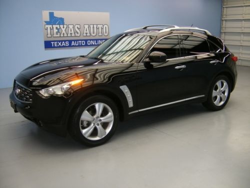 We finance!!! 2011 infiniti fx35 premium roof nav heated leather bose texas auto