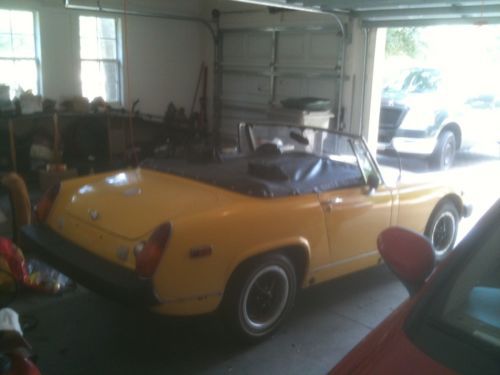 1975 mg midget mk iv convertible 2-door 1.5l