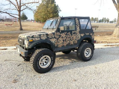 1987 suzuki samurai jx se sport utility 2-door 1.3l