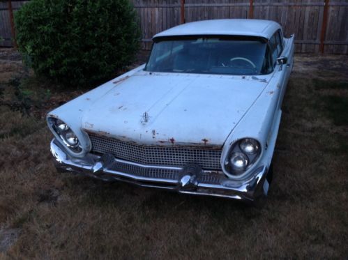 1958 lincoln continental ....runs and drives