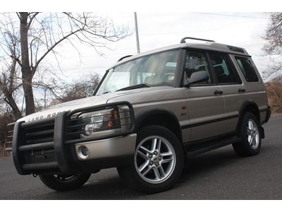 2003 land rover discovery se7 awd one owner low miles dvd grill guard no reserve