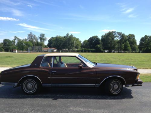 1979 chevy monte carlo 30,xxx original miles!! garaged