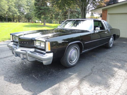 1975 oldsmobile toronado brougham, 455 v8, triple black