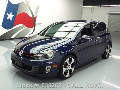 2011 volkswagen gti turbocharged auto heated seats 76k texas direct auto