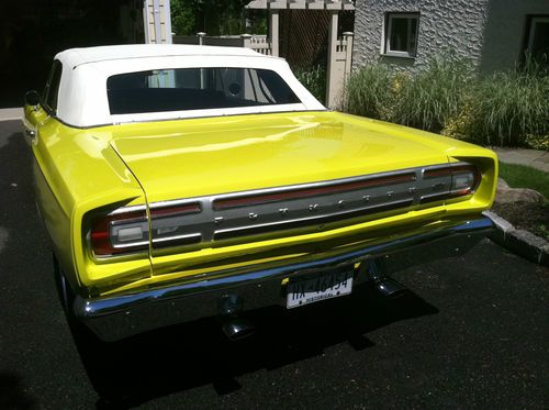 Rare beauty *1968 plymouth gtx convertible