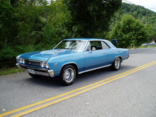 1967 chevrolet chevelle ss. 396-350. 4 speed. 12 bolt. rare options.