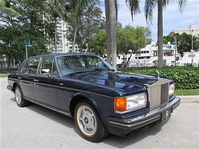 Rolls royce silver spur ii low mileage records clean carfax