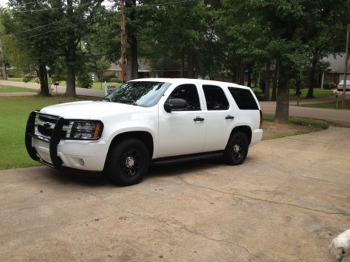 Police,ppv,pursuit, outfitted, warranty, siren, fast,rare,government,white,suv
