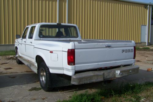 Crew cab, two wheel dually