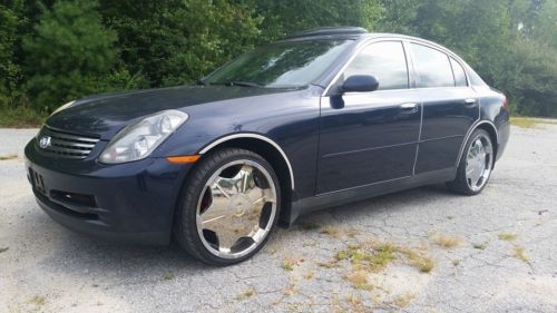 2004 infiniti g35 x sedan 4-door 3.5l