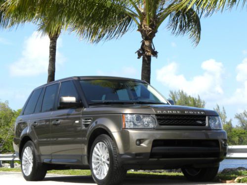 2010 land rover range rover sport hse low miles documented serviced no reserve!!