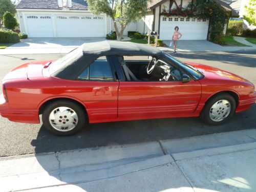 1992 oldsmobile cutlass supreme base convertible 2-door 3.1l