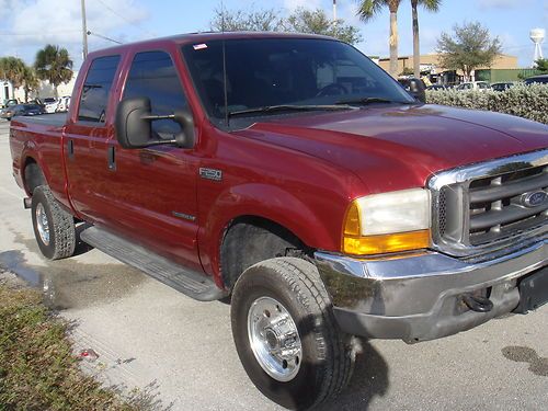 Ford f250 7.3 diesel 4x4 crew cab no reserve 2001