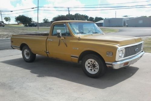 1972 chevrolet c20 cheyenne big block pickup 402 turbo 400 automatic disc brakes