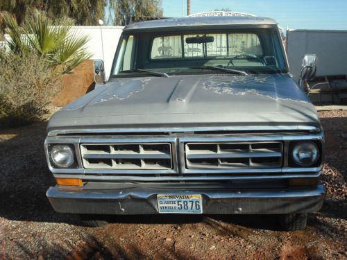 1971 ford f-250 camper addition,390cu.,4bbl edelbrok carb.