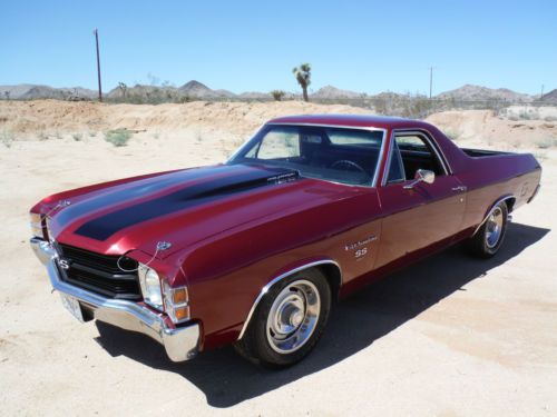 1971 el camino ss 454 california car, 12 bolt, 400 trans, awesome driver!!!