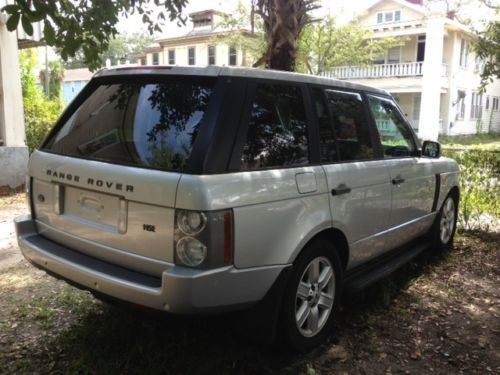 2003 Land Rover RANGE ROVER silver/charcoal, 121k miles, SUPERCHARGED taillights, US $5,500.00, image 2