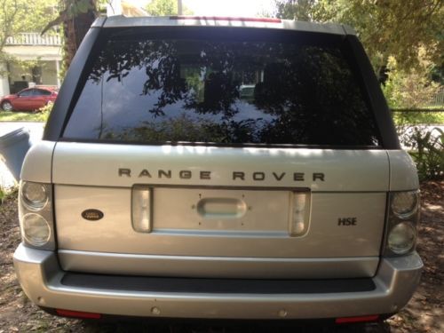 2003 Land Rover RANGE ROVER silver/charcoal, 121k miles, SUPERCHARGED taillights, US $5,500.00, image 6