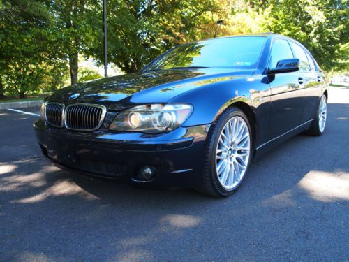 2006 bmw 750i short wheel base sport package two tone interior in mint condition