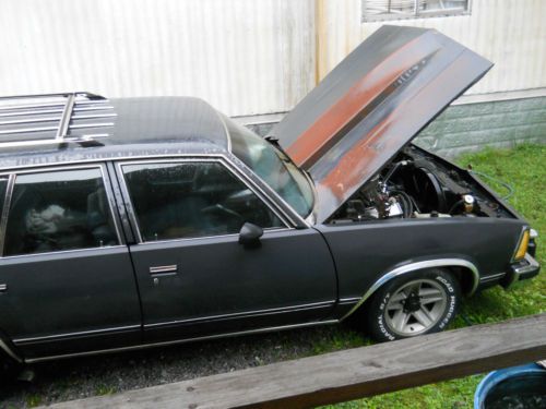 1980 chevy malibu sw rare factory 4-speed