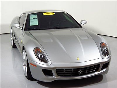 10 ferrari 599 gtb 24k miles carbon fiber trim gianelle wheels ceramics 07 08 09