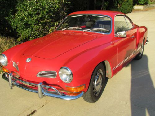 1971 volkswagen karmann ghia base 1.6l