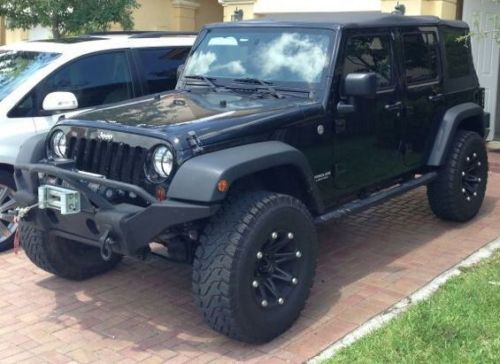 2010 jeep wrangler unlimited x sport utility 4-door 3.8l