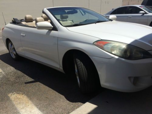 2006 toyota solara 2d convertible sle automatic leather seats