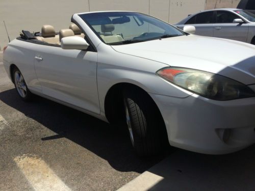 2006 toyota solara 2d convertible sle automatic leather seats