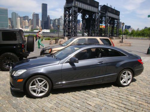 2013 mercedes e350 4matic coupe ,lane assist,cool seats,harman/kardon$50287value