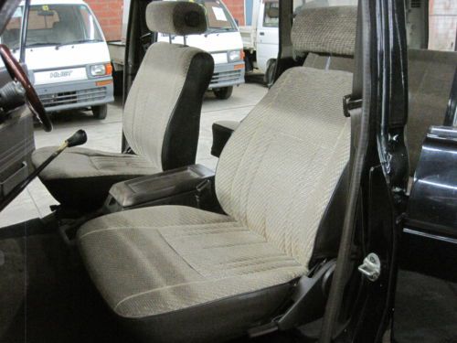 1986 Toyota Land Cruiser GX base 6 cyl diesel 5 speed manual Black/Tan Sunroof, image 11