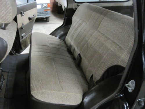 1986 Toyota Land Cruiser GX base 6 cyl diesel 5 speed manual Black/Tan Sunroof, image 13