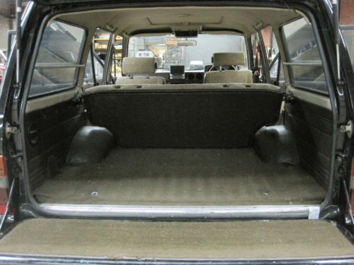 1986 Toyota Land Cruiser GX base 6 cyl diesel 5 speed manual Black/Tan Sunroof, image 14