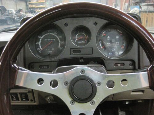 1986 Toyota Land Cruiser GX base 6 cyl diesel 5 speed manual Black/Tan Sunroof, image 16