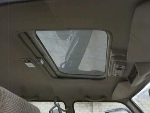 1986 Toyota Land Cruiser GX base 6 cyl diesel 5 speed manual Black/Tan Sunroof, image 20