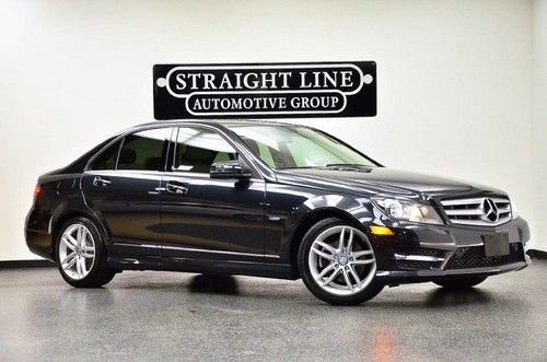 2012 mercedes benz c 250 sport black low miles