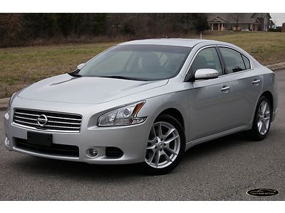 7-days *no reserve*'10 maxima sv 4dsc bose lthr 1-owner 100%-hwy miles off lease