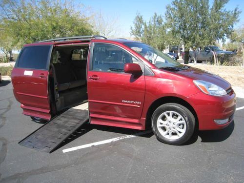 2005 toyota sienna xle ! wheelchair handicap ! mobility van ! won't last !