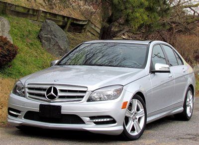 No reserve one owner c300 4matic awd navi alloys fully loaded warranty loaded up