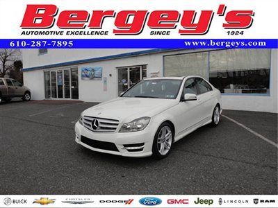 C300 sport sedan 4matic all wheel drive awd moonroof heated seats navigation usb